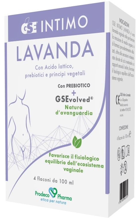 GSE INTIMO LAVANDA 4 FLACONI DA 100 ML - Angeli Pharm