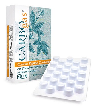 CARBOGAS 50 COMPRESSE - Angeli Pharm