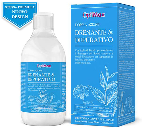 OPTIMAX DRENANTE DEPURATIVO 500 ML - Angeli Pharm