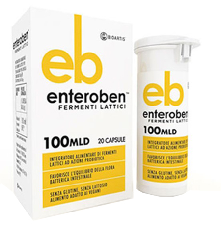 ENTEROBEN 100MLD 20 CAPSULE VEGETALI - Angeli Pharm