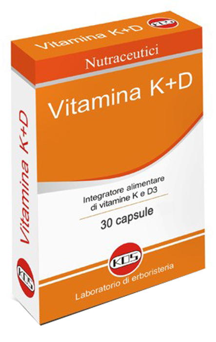 VITAMINA K+D VEGETALE 30 CAPSULE - Angeli Pharm