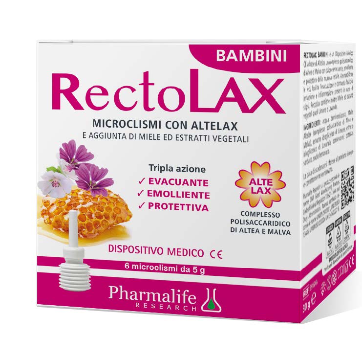 RECTOLAX BAMBINI MICROCLISMI 6 PEZZI DA 5 G - Angeli Pharm