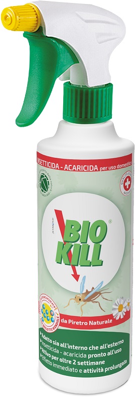 BIOKILL DA PIRETRO NATURALE 375 ML - Angeli Pharm