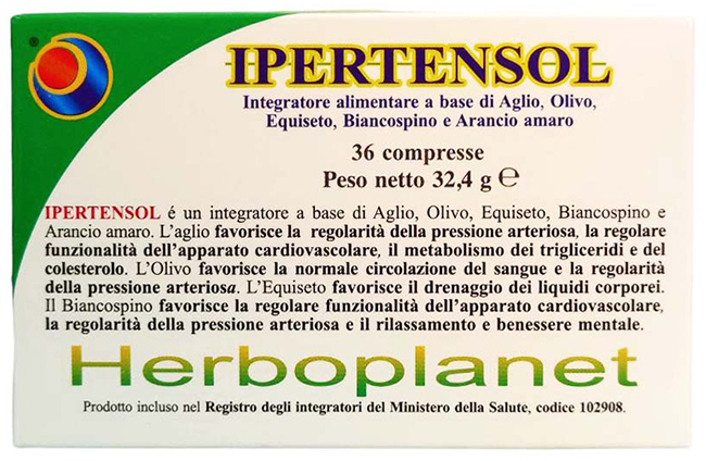 IPERTENSOL 36 COMPRESSE - Angeli Pharm