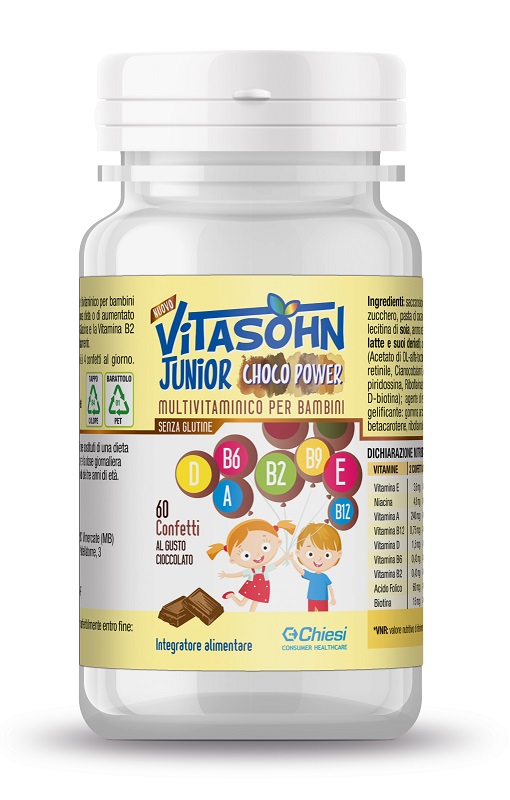 VITASOHN JUNIOR CHOCO POWER 60 CONFETTI - Angeli Pharm