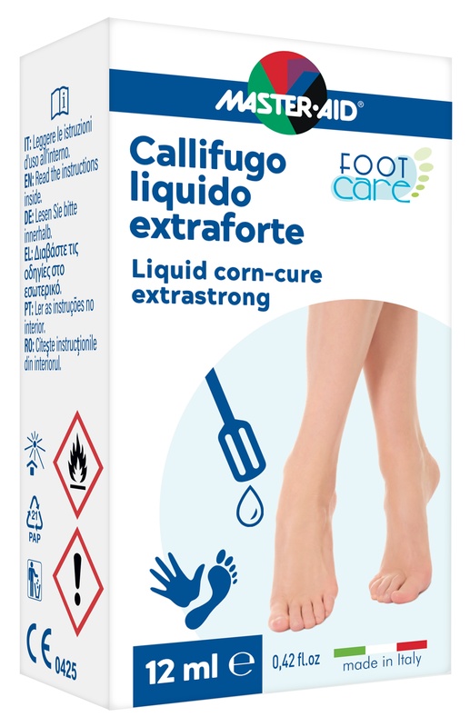 CEROTTO CALLIFUGO MASTER-AID FOOTCARE LIQUIDO 12 ML B4 - Angeli Pharm