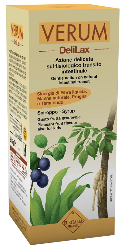 VERUM DELILAX SCIROPPO 216 G - Angeli Pharm