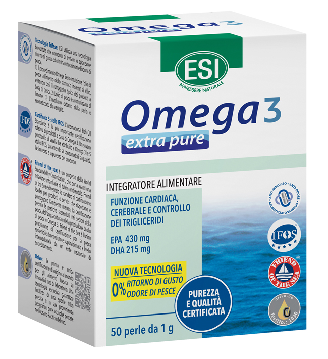 ESI OMEGA 3 EXTRA PURE 50 PERLE - Angeli Pharm