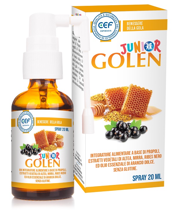 CEF GOLEN JUNIOR SPRAY 20 ML - Angeli Pharm