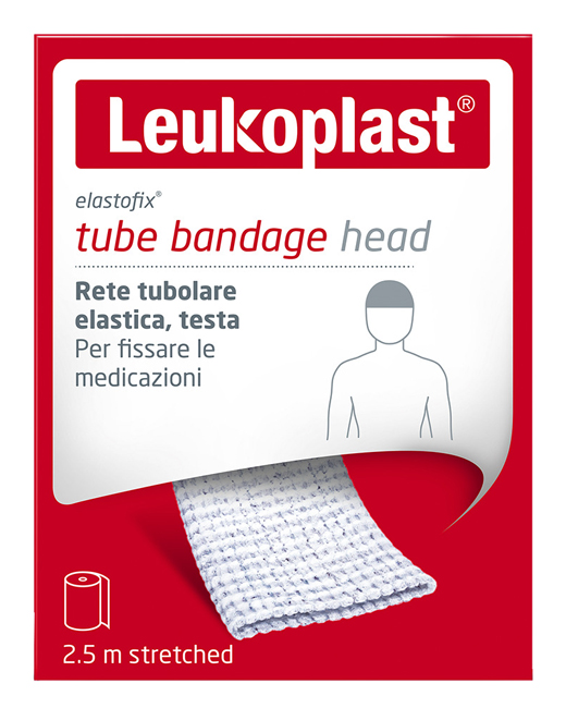 BENDA RETE ELASTOFIX LEUKOPLAST TESTA 2,50 M - Angeli Pharm