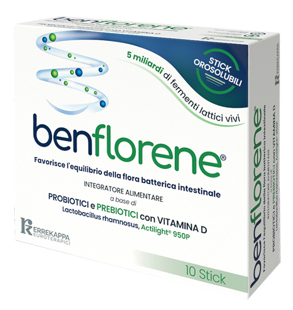 BENFLORENE 10 STICK OROSOLUBILI - Angeli Pharm
