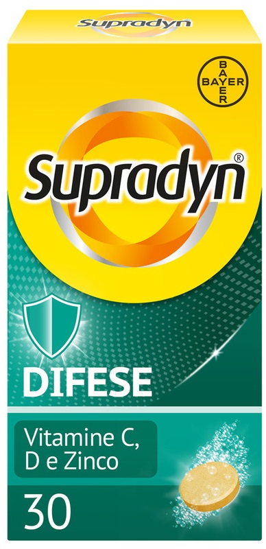 SUPRADYN DIFESE 30 COMPRESSE EFFERVESCENTI - Angeli Pharm