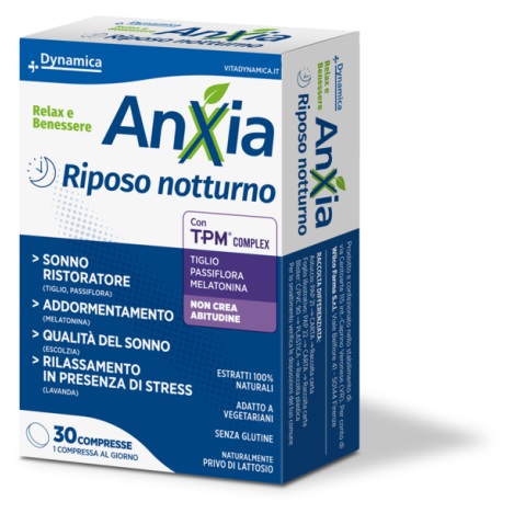 DYNAMICA ANXIA RIPOSO NOTTURNO 30 COMPRESSE - Angeli Pharm
