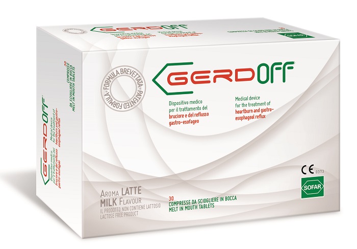GERDOFF GUSTO LATTE 30 COMPRESSE - Angeli Pharm