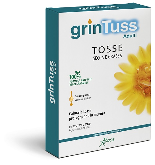 GRINTUSS ADULTI SCIROPPO 12 FLACONCINI MONODOSE - Angeli Pharm
