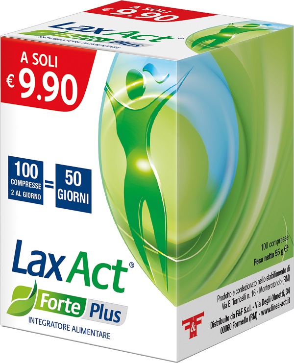 LAX ACT FORTE PLUS 100 COMPRESSE - Angeli Pharm