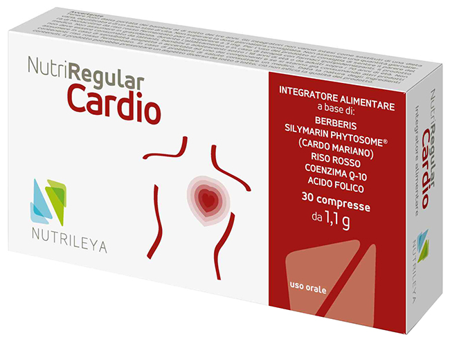 NUTRIREGULAR CARDIO 30 COMPRESSE - Angeli Pharm