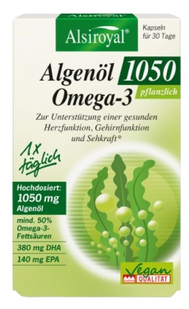 ALSIROYAL ALGENOL OMEGA 3 VEGETALE 30 CAPSULE - Angeli Pharm