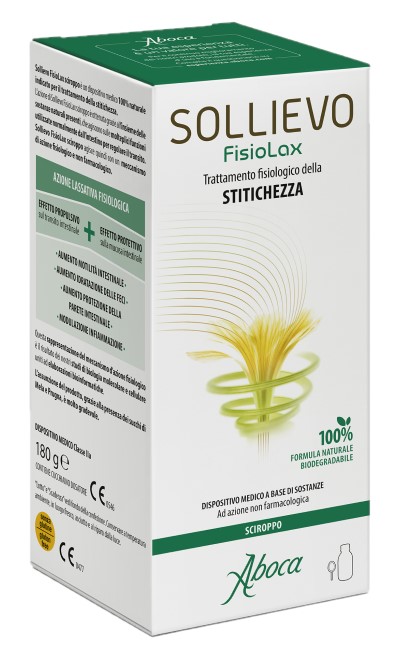 SOLLIEVO FISIOLAX SCIROPPO 180 G - Angeli Pharm