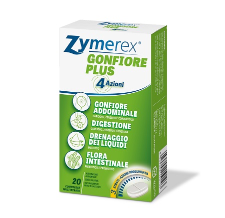 ZYMEREX GONFIORE PLUS 20 COMPRESSE - Angeli Pharm