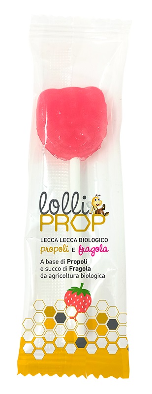 LOLLIPROP PROPOLI E FRAGOLA 4,5 G - Angeli Pharm