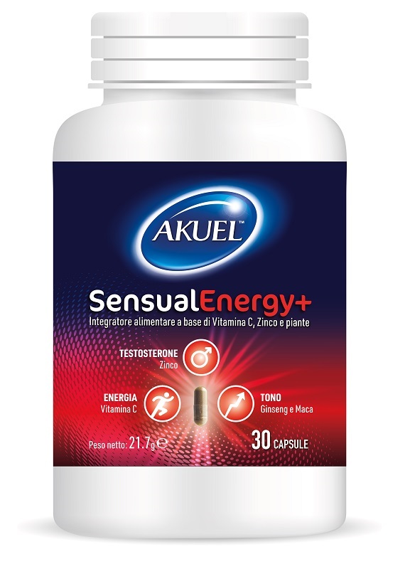 AKUEL SENSUAL ENERGY+ 30 CAPSULE - Angeli Pharm