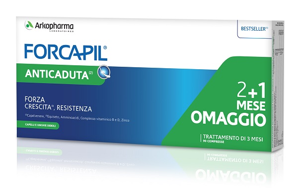 FORCAPIL ANTICADUTA 90CPR 2+1 MESE IN OMAGGIO - Angeli Pharm
