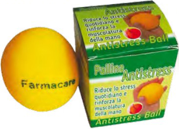 PALLINA ANTISTRESS GIALLO - Angeli Pharm