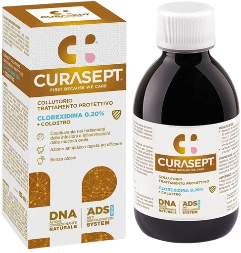 CURASEPT COLLUTORIO ADS DNA TRATTAMENTO PROTETTIVO 200 ML - Angeli Pharm