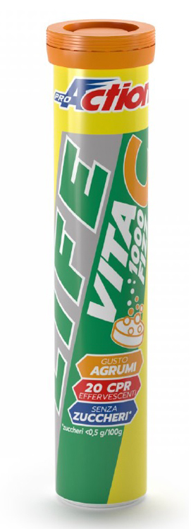 LIFE VITA C 1000 FIZZ AGRUMI 20 COMPRESSE - Angeli Pharm