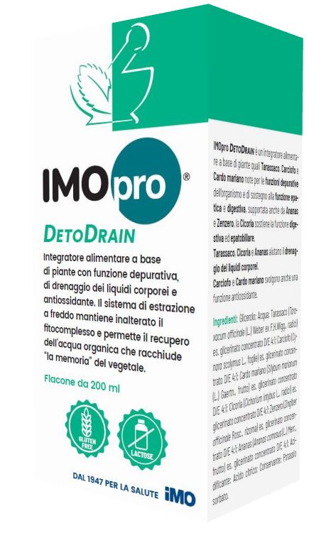 IMOPRO DETODRAIN 200 ML - Angeli Pharm