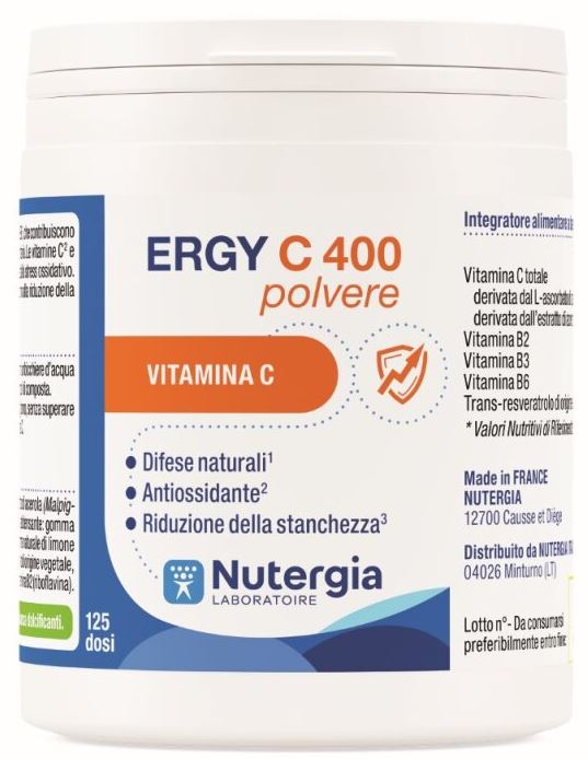 ERGY C 400 POLVERE 125 G - Angeli Pharm