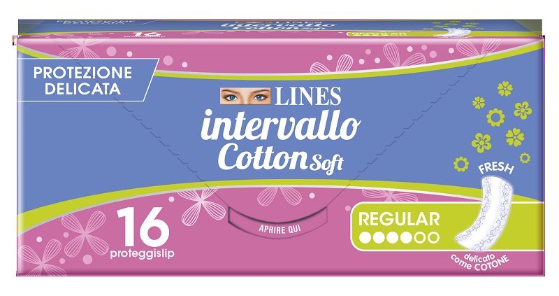 PROTEGGISLIP LINES INTERVALLO COTTON SOFT FRESH DISTESI 16 PEZZI - Angeli Pharm