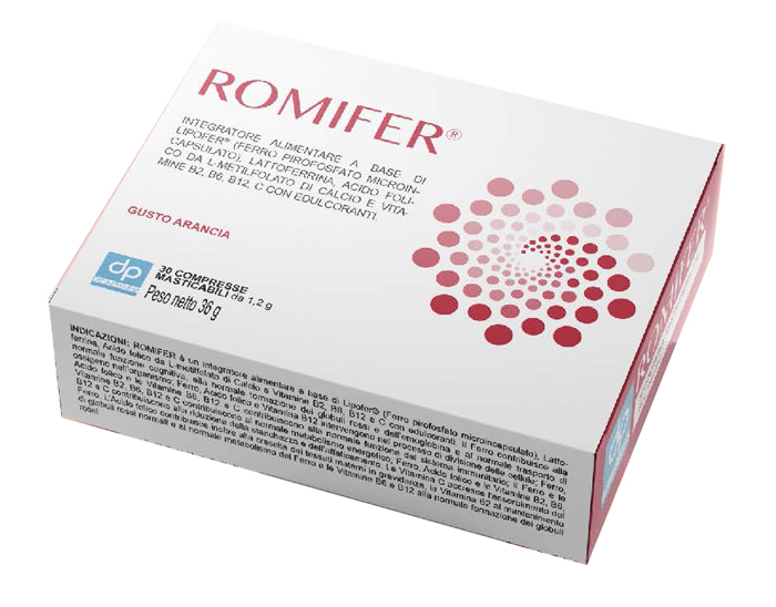 ROMIFER 30 COMPRESSE MASTICABILI - Angeli Pharm