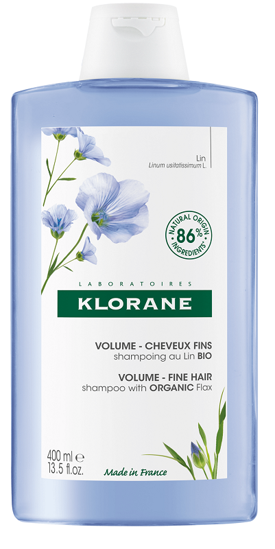 KLORANE SHAMPOO VOLUME FINE HAIR CON LINO 400 ML - Angeli Pharm