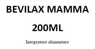 BEVILAX MAMMA 200 ML - Angeli Pharm