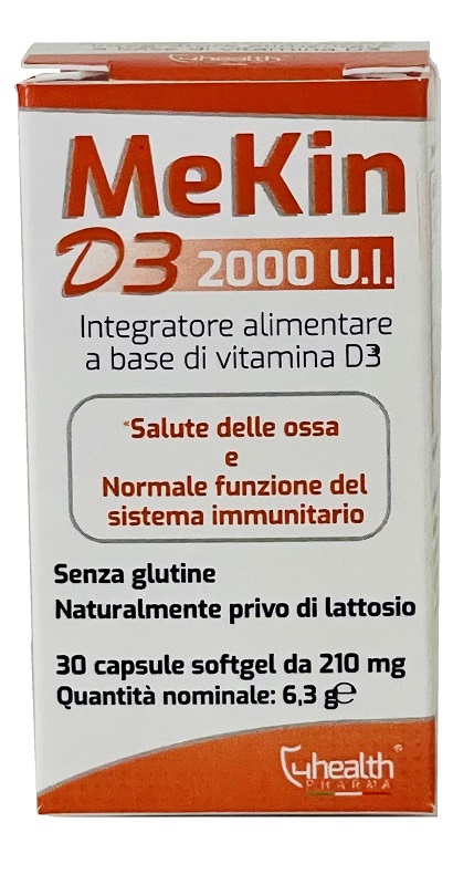 MEKIN D3 2000 UI 30 CAPSULE SOFTGEL - Angeli Pharm