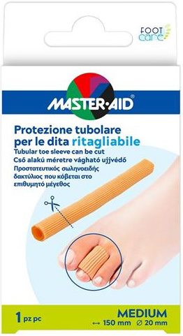 PROTEZIONE TUBOLARE MASTER-AID FOOTCARE RITAGLIABILE 15 CM 20 MM MEDIUM C7 - Angeli Pharm