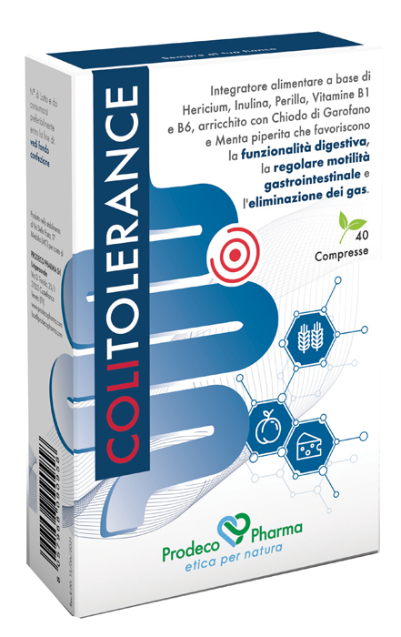 COLITOLERANCE 40 COMPRESSE - Angeli Pharm
