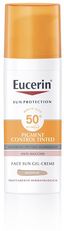 EUCERIN SUN PIGMENT CONTROL TINTED SPF50+ MEDIUM 50 ML - Angeli Pharm
