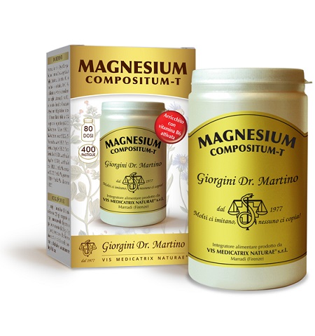 MAGNESIUM COMPOSITUM-T 400 PASTIGLIE - Angeli Pharm