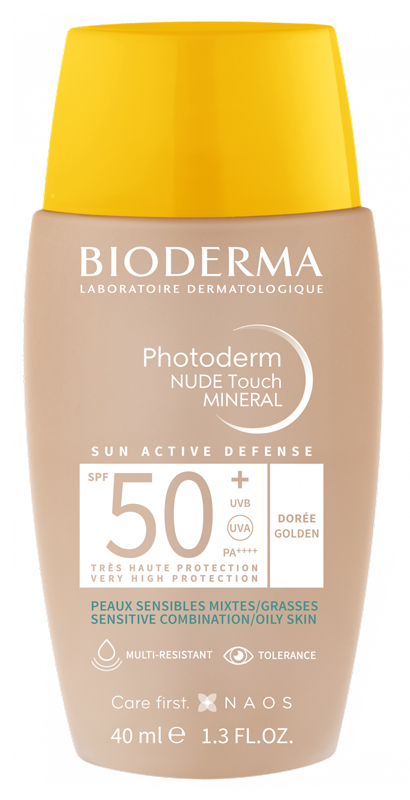 PHOTODERM NUDE TOUCH DORE' SPF50+ 40 ML - Angeli Pharm