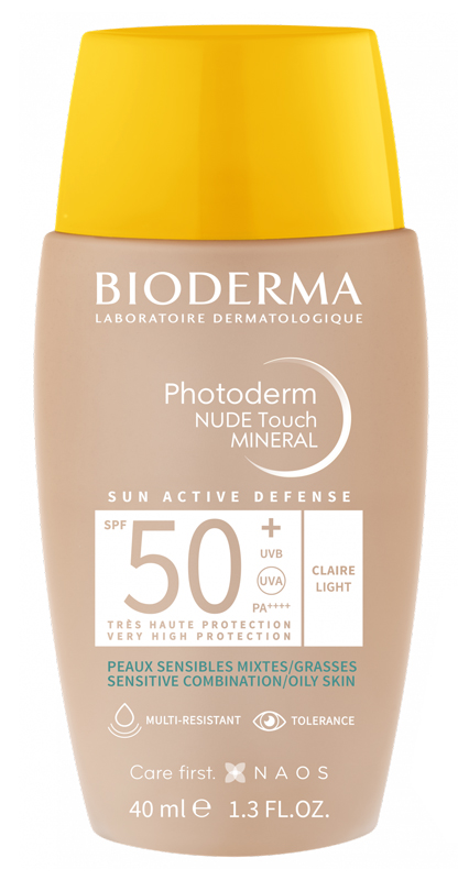 PHOTODERM NUDE TOUCH CLAIRE SPF50+ 40 ML - Angeli Pharm