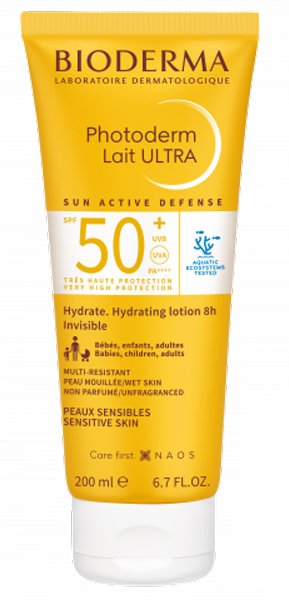 PHOTODERM LAIT ULTRA 50+ 200 ML - Angeli Pharm