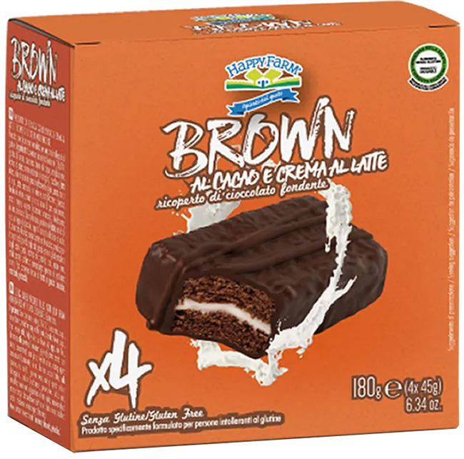 HAPPY FARM BROWN 4 PEZZI DA 45 G - Angeli Pharm