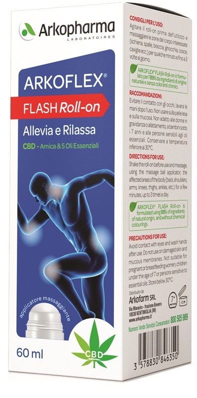 ARKOFLEX FLASH ROLL ON 60 ML - Angeli Pharm