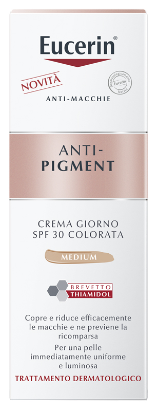 EUCERIN ANTI-PIGMENT GIORNO SPF30 COLORATO MEDIUM 50 ML - Angeli Pharm