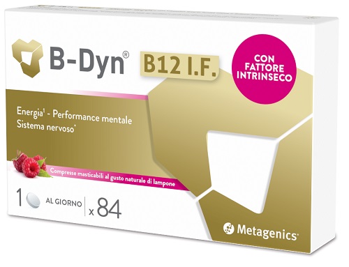 B DYN B12 IF 84 COMPRESSE MASTICABILI - Angeli Pharm