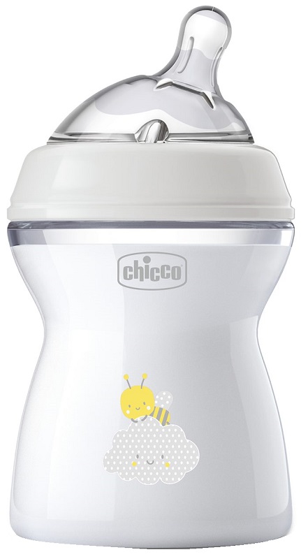 CHICCO BIBERON NAT FEEL PP 2M+ 250 ML UNISEX - Angeli Pharm