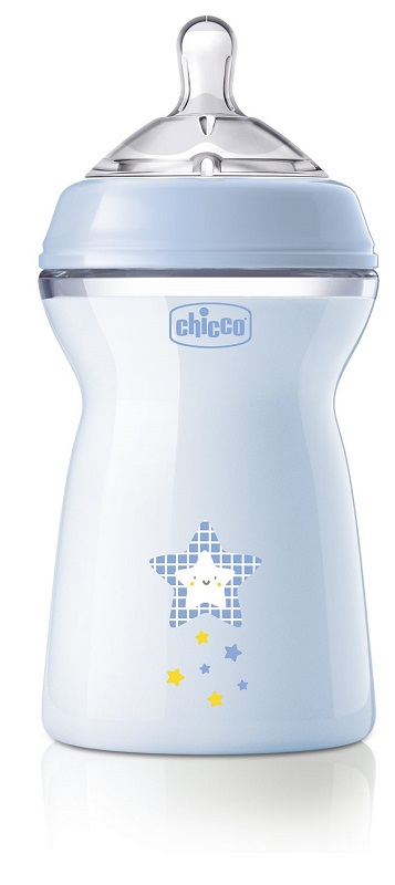 CHICCO BIBERON NAT FEEL PP 6M+ 330 ML BIMBO - Angeli Pharm
